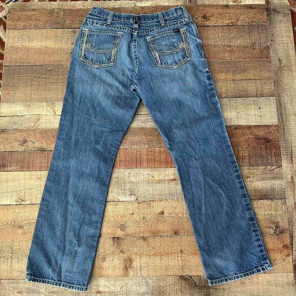 Ariat FR Low Rise M4 Boot Cut Jeans - Mens Size 34x35 - Picture 12 of 12